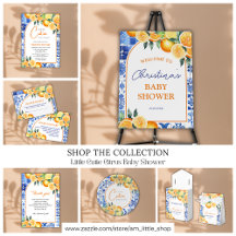 Little Cutie Citrus Baby Shower