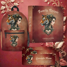 Magical steampunk floral world