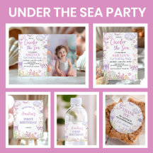 Ocean Animals Girl Birthday