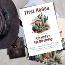 First Rodeo Birthday Theme   Western Theme Ideas