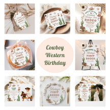 Western Cowboy Rodeo Birthday