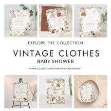 Boho Chic Baby Vintage Bunny Clothes