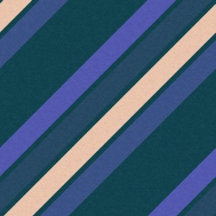 Angel Armor Satin Retro Stripe