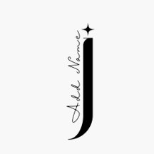 Monogram - J* Add your name