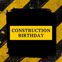 Construction Truck Birthday | Personalized Décor