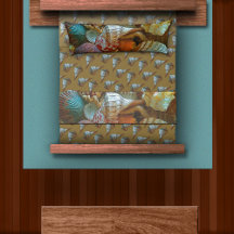 Seashell Beach Themed Bedroom Decor