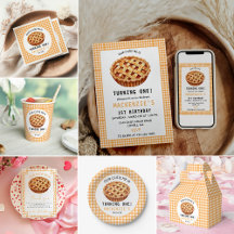 Our Cutie Pie 1st Birthday Party Collection