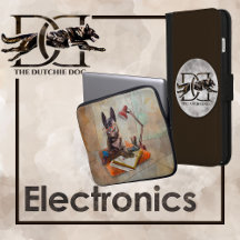 Dutch Shepherd Art on Electronics