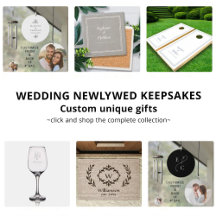 Custom Wedding Keepsakes & Gifts