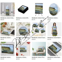 Gifts with Westfjords, Iceland design