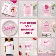 Pink Retro Doll