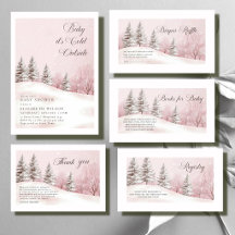 Pink Winter Wonderland | Baby It's Cold Outside