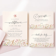 Boho Wildflower Baby Shower