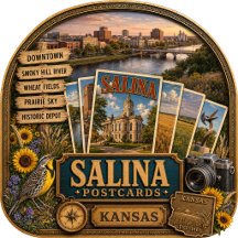 Salina Kansas Postcards/Gifts
