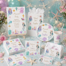 Magical Mermaid Birthday Collection