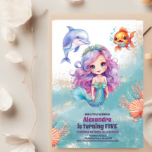Magical Mermaid  Birthday Party