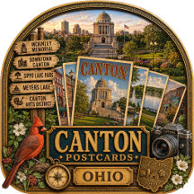 Canton Ohio Postcards/Gifts