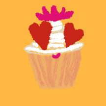 Flower cupcake