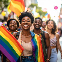 Pride LGBT LGBTQIA+ glitter shining love and more