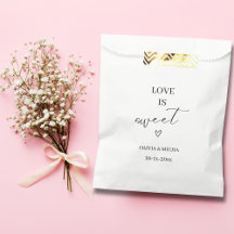 Elegant Wedding Favor Bags