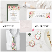 Indian Summer Watercolor Florals