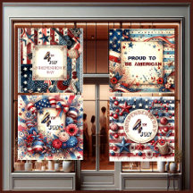 4th July Decor Patriotic Home Accent Wall Decor