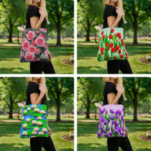 Floral Tote Bags