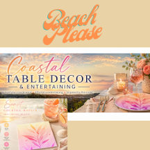 Coastal Table Decor, Entertaining & Gifting