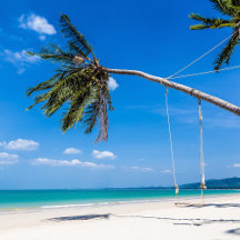 Khao Lak Phang-Nga Thailand Beach Panorama Holiday