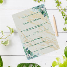 Elegant Sage & Gold Wedding