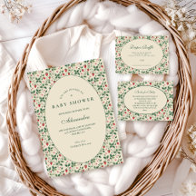 Strawberry Cottage Garden Baby Shower