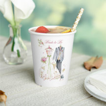 Bridal Shower Paper Cups