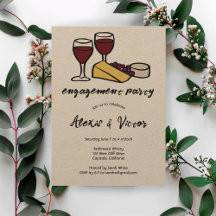 Fun Engagement Party Invitations