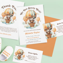 Baby Shower Bear Balloons