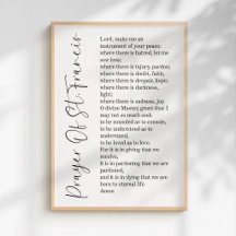 PRAYER TYPOGRAPHY WALL ART