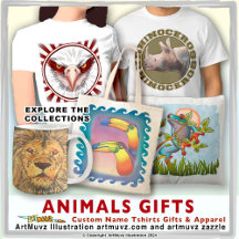 Animals gifts, apparel,t-shirts