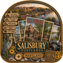 Salisbury Maryland Postcards/Gifts