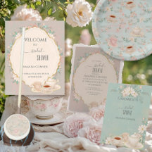 Shabby chic Tea Party Bridal Shower