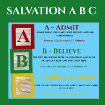 Salvation ABC and Sinners Prayer