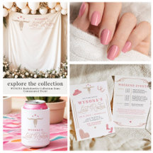 WYNONA Blush Pink Last Rodeo Cowgirl Bachelorette