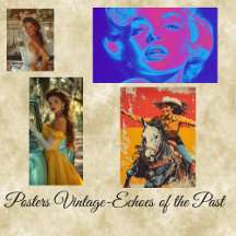 Posters Vintage-Echoes of the Past