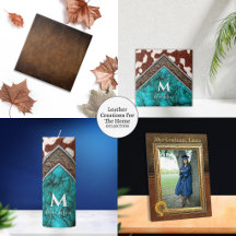 Leather Creations For The Home