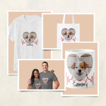 Minimalist Dog Designs With Photo And Name