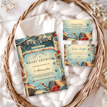 Vintage Hockey Baby Shower