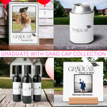Graduate with Grad Cap