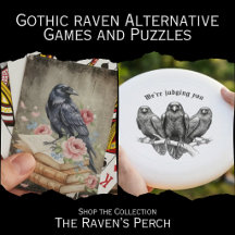 Gothic Raven Alternative Games & Puzzles