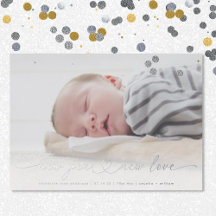 Holiday Birth Announcements