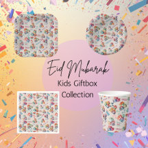 Eid Mubarak Party Supplies – Colourful Gift Boxes