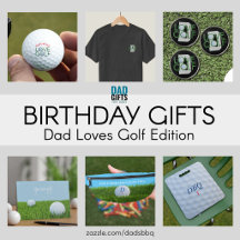 My Dad Loves Golf Birthday Gifts
