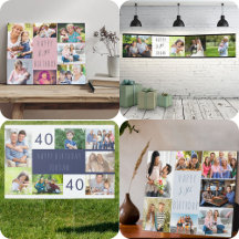 Birthday Photo Collages for Any Age